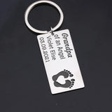 Grandpa Of An Angel Keychain