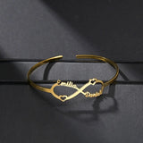 Custom Stainless Steel Name Bracelet Bangle