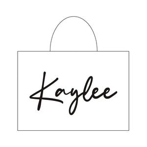 Personalized Bridesmaid Jute Tote Bags - Beach Tote Bags
