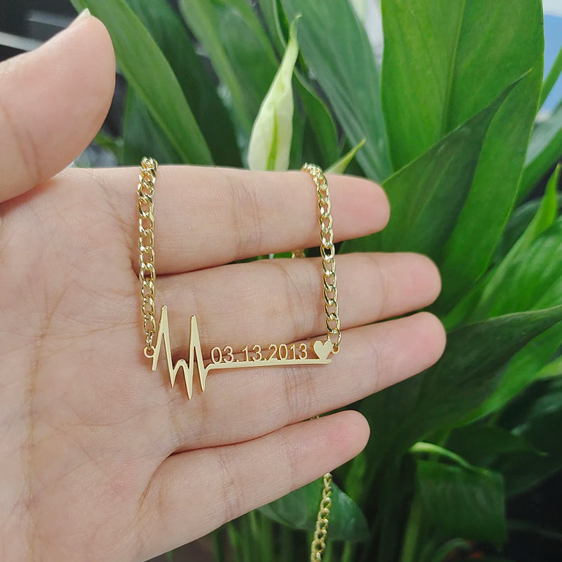 Personalized Toddler ID Bracelet with Radio Wave