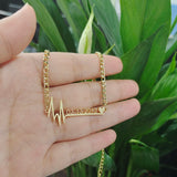Personalized Toddler ID Bracelet with Radio Wave