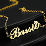 Personalized Birthstone Name Bracelet for Women