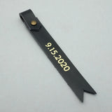 Personalised Leather Bookmark - Engraved Reader Gift