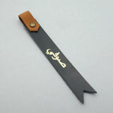 Personalised Leather Bookmark - Engraved Reader Gift