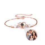 925 Silver Pet Photo Bracelet Personalized Christmas Gift