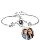 925 Silver Pet Photo Bracelet Personalized Christmas Gift