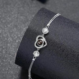 925 Silver Pet Photo Bracelet Personalized Christmas Gift