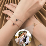 Personalized Photo Projection Bracelet Pendant