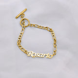 Stainless Steel Name Bracelet for Women