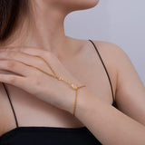 Zirconia Flower Butterfly Heart Bracelet for Women