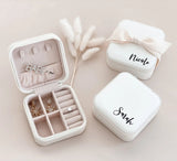 Personalized Bride Mrs Jewelry Box Bridal Shower Gift Honeymoon