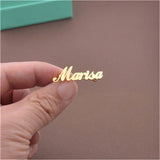 Silver Rose Lapel Pin Stainless Steel Brooch for Women Men