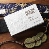 Gold/Silver Foil Business Card 350gsm High Quality Material MP013