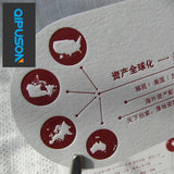 500gsm High MP012-4 Gold/Silver Foil Business Card Printing