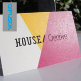 500gsm Gold/Silver Foil Business Card Printing Material High MP012