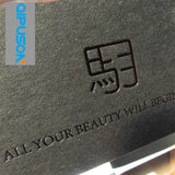 Gold/Silver Foil Both Sides Business Card 500gsm Paper High MP012-1