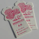 500gsm Gold/Silver Foil Business Cards Double Side Printing High MP012-2