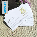 Double-Sided Gold/Silver Foil Business Card 500gsm High MP012-4