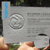 500gsm Gold/Silver Foil Business Card Printing Material High MP012