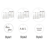 Personalised Calendar Special Date Keyring, Anniversary, Wedding, Housewarming