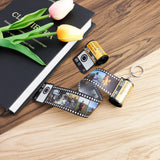 Camera Album Keyring 10pcs Photos Memory Film Roll Keychain DIY Gift