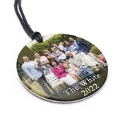 Car Hanging Family Photo Pendant Keepsake Personalized for Mom Dad