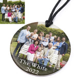 Car Hanging Family Photo Pendant Keepsake Personalized for Mom Dad