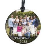 Car Hanging Family Photo Pendant Keepsake Personalized for Mom Dad