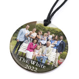 Car Hanging Family Photo Pendant Keepsake Personalized for Mom Dad