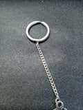 Engraved Love Pendant Keychain for Couples - Tie the Key