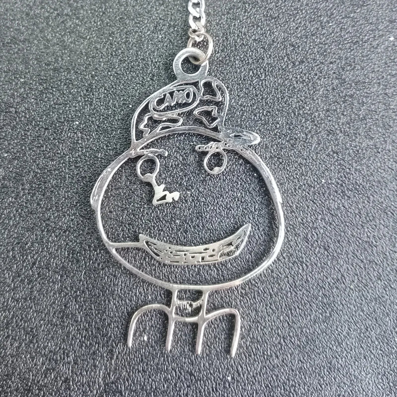 Engraved Love Pendant Keychain for Couples - Tie the Key