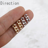 Copper Plated 14K Bag Small Stud Earrings DIY Hand-made Earring Material