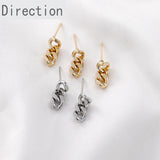 Copper Plated 14K Bag Small Stud Earrings DIY Hand-made Earring Material
