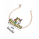 Unicorn Charm Bracelet for Girls