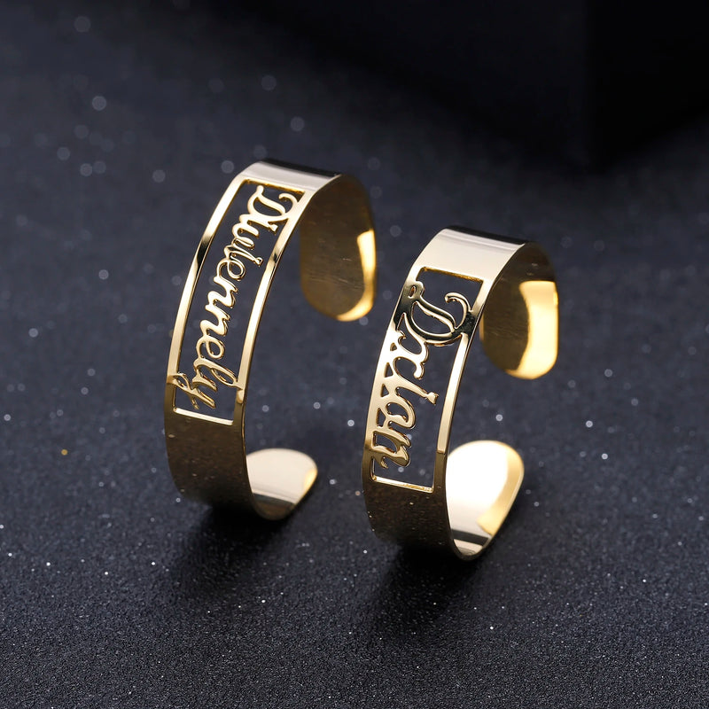 Child Name Bracelet Stainless Steel Personalized Gift