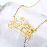 Kid's Art Stainless Steel Choker Necklace