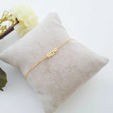 Chinese Pendant Name Bracelet Stainless Steel Personalized Women Jewelry