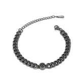 Circle Pendant Projection Photo Bracelet Couple Jewelry Memorial Gift Him
