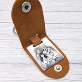 Personalized Memorial Keychain Family Portrait Gift