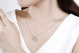 Zodiac Constellation Necklace CZ Astrology Star Choker Birthday