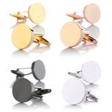 Personalized Mens Cufflinks Engraved Name Initials French Shirt Cufflink