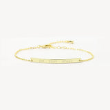 Engraved Couple Bracelet Stainless Steel Personalized Gift
