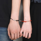 Couple Bracelet Magnet Attract Each Other Men Women Charm Lover Gift