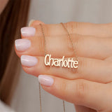 Personalized Couple Name Bracelet Stainless Steel Valentines Gift