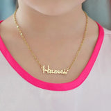 Personalized Crown Name Jewelry Set for Baby Girls Boy Gift