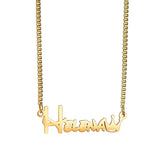 Personalized Crown Name Jewelry Set for Baby Girls Boy Gift