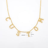 Crystal Pendant Necklace Stone Chain Zirconia Necklaces Women