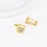 Custom Pet Memorial Cufflinks Engraved Photo Father's Gift