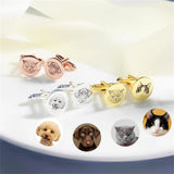 Personalized Photo Cufflinks Valentines Gift For Him
