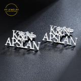 Personalized Stainless Steel Cufflinks For Groom